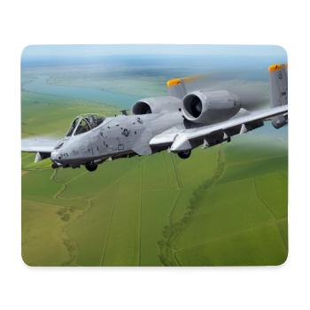 A-10 Thunderbolt - Mouse Pad (horizontal) - white - Front
