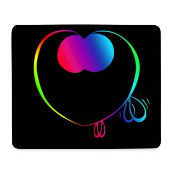 Trickster Too süßes Poster - Mousepad (Querformat) - Weiß - Vorne