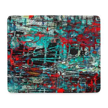 jklajggejrdajtschy - Tapis de souris (format paysage) - blanc - Devant