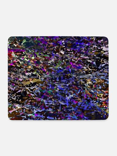 dichte_schichtung - Mousepad (Querformat) - Weiß