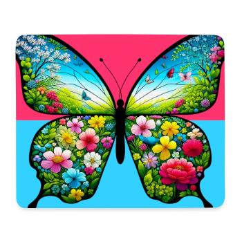 Schmetterling - Mousepad (Querformat) - Weiß - Vorne