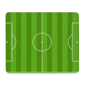 Zeigen Sie Ihre Farben - Fußball - Mousepad (Querformat) - Weiß - Vorne
