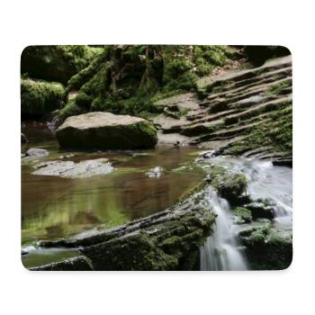 MONBACH DANS LE NORD DE LA FORÊT-NOIRE - Tapis de souris (format paysage) - blanc - Devant
