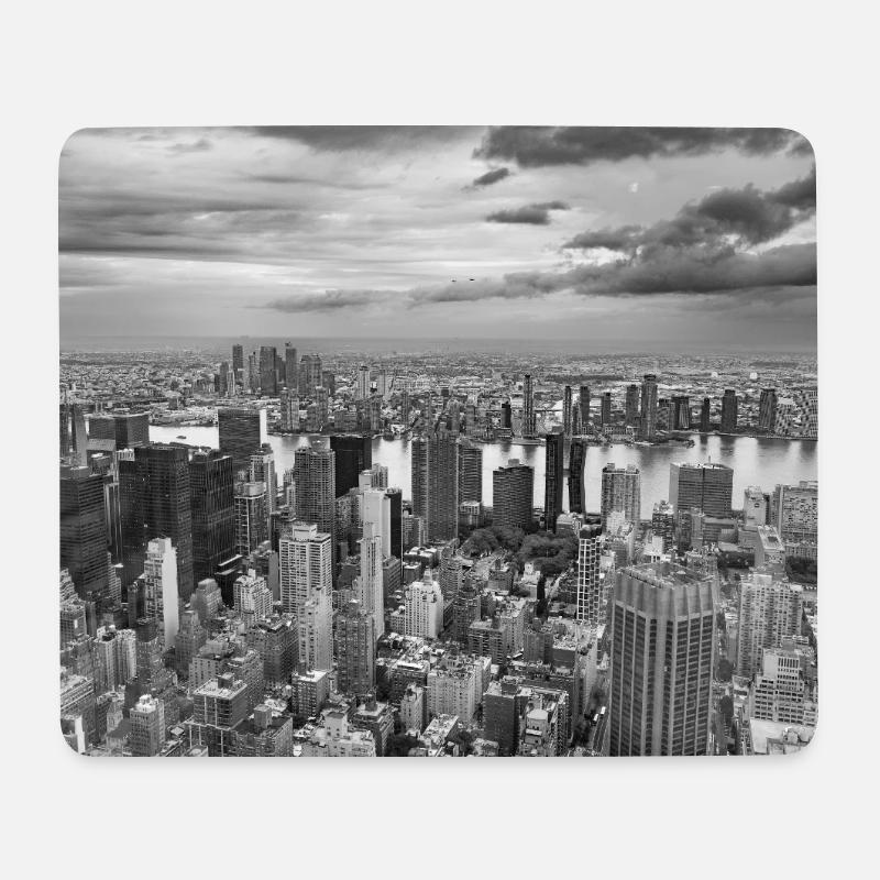 New York - Mousepad (Querformat) - Weiß