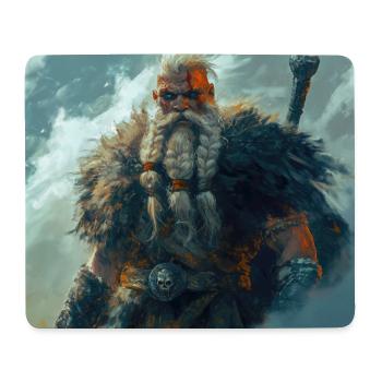 Poster Illustration Wikinger - Mousepad (Querformat) - Weiß - Vorne