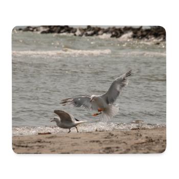 Zwischen Himmel und Meer - Mousepad (Querformat) - Weiß - Vorne