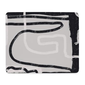 The Shape of Hesitation - Tapis de souris (format paysage) - blanc - Devant