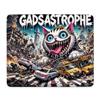 Gadsastrophe Quer - Mousepad (Querformat) - Weiß - Vorne