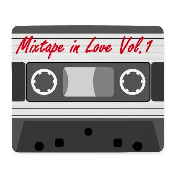 Mixtape in Love Vol.1 - Mousepad (Querformat) - Weiß - Vorne