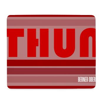 Thun Berner Oberland - Mousepad (Querformat) - Weiß - Vorne