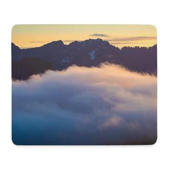 Kaiser Mountains above a sea of fog - Mouse Pad (horizontal) - white - Front