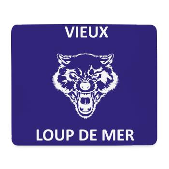 Old Sea Dog - Mouse Pad (horizontal) - white - Front