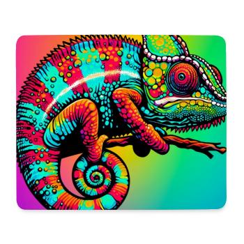 Chamäleon - Mousepad (Querformat) - Weiß - Vorne