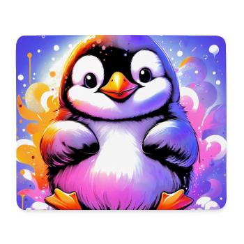 penguin - Mouse Pad (horizontal) - white - Front