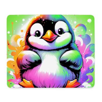 penguin - Mouse Pad (horizontal) - white - Front