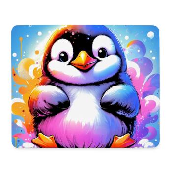 penguin - Mouse Pad (horizontal) - white - Front