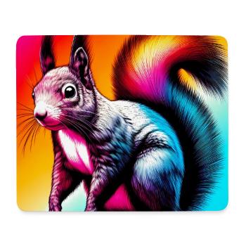 squirrel - Mouse Pad (horizontal) - white - Front
