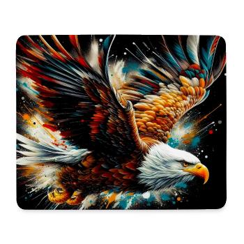 Adler - Mousepad (Querformat) - Weiß - Vorne