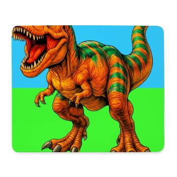 dinosaure - Tapis de souris (format paysage) - blanc - Devant