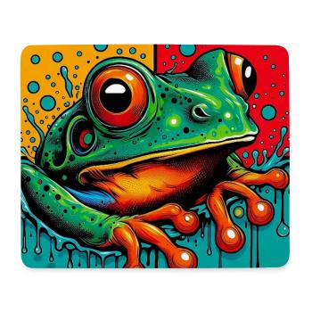 frog - Mouse Pad (horizontal) - white - Front