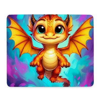 dragon - Tapis de souris (format paysage) - blanc - Devant