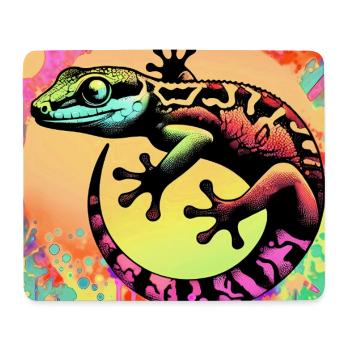 Gecko - Mouse Pad (horizontal) - white - Front