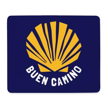 Buen Camino | Camino de Santiago | Chemin de Saint-Jacques - Tapis de souris (format paysage) - blanc - Devant