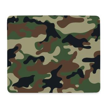 Motifs de camouflage traditionnels tapissés - Tapis de souris (format paysage) - blanc - Devant