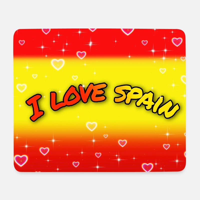 i love spain - Mouse Pad (horizontal) - white