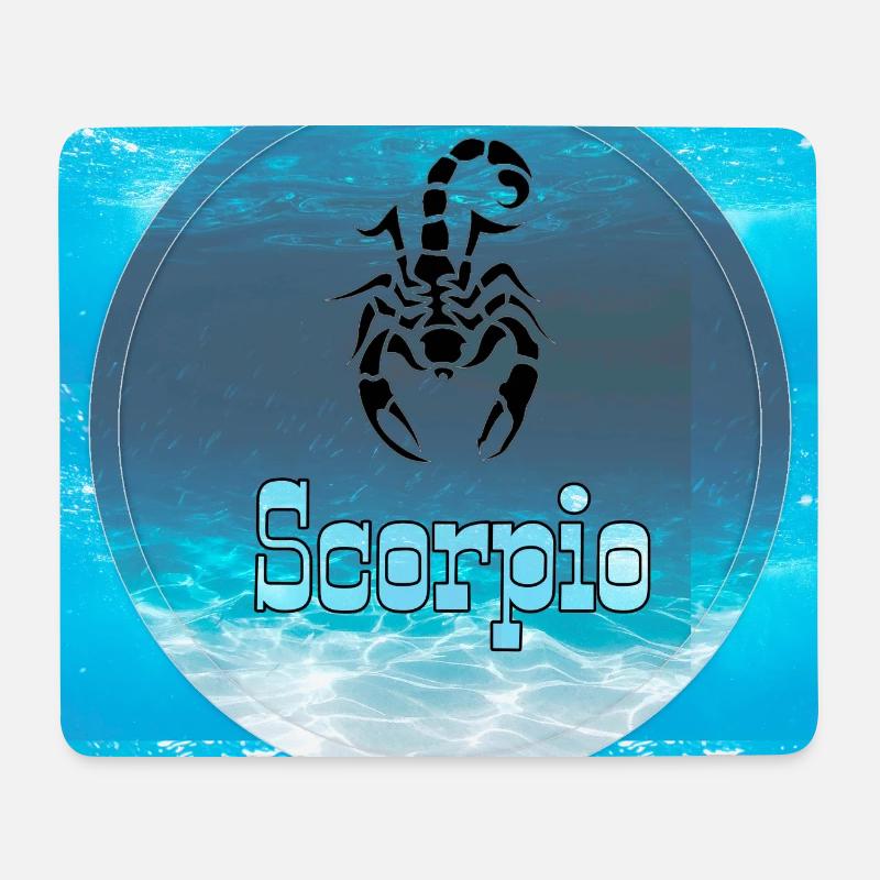 scorpio - Mouse Pad (horizontal) - white