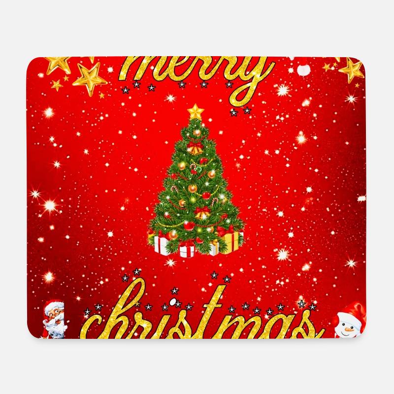merry christmas version 2 - Mouse Pad (horizontal) - white