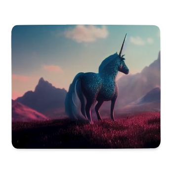 Einhorn - Mousepad (Querformat) - Weiß - Vorne