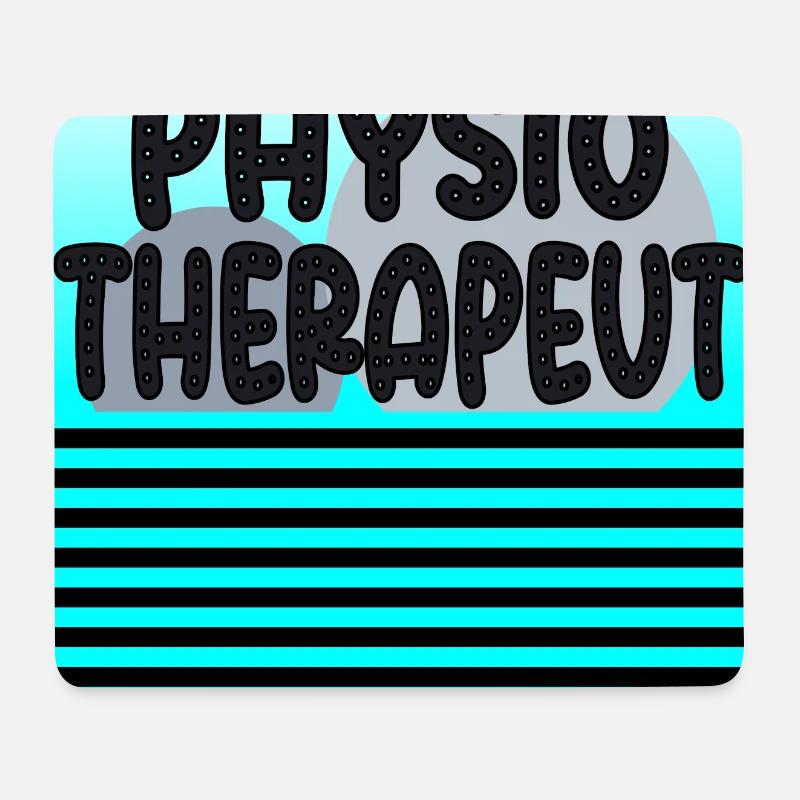 Geschenke für Physiotherapeut - Masseur - Heilung - Mousepad (Querformat) - Weiß