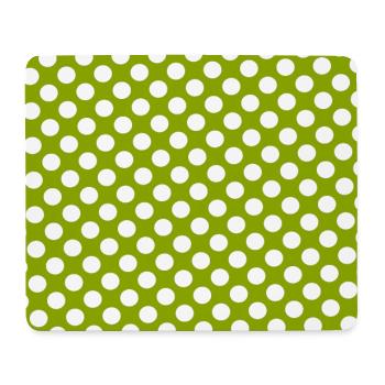Modèle de texture de fond vert Personnaliser - Tapis de souris (format paysage) - blanc - Devant