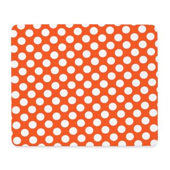 Modèle de texture d’arrière-plan Dots Personnaliser - Tapis de souris (format paysage) - blanc - Devant