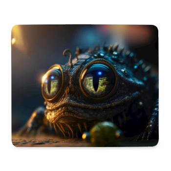 Photo macro créature 01 - Tapis de souris (format paysage) - blanc - Devant