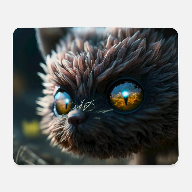 Photo macro creature 09 - Mouse Pad (horizontal) - white