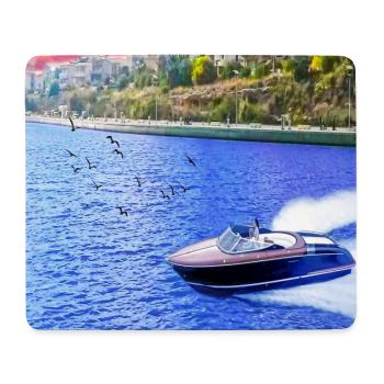 natural view - Mouse Pad (horizontal) - white - Front