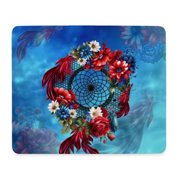 Wonderful dream catcher, - Mouse Pad (horizontal) - white - Front
