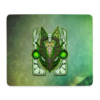 Tolle Anubis Cyberpunk Maske - Mousepad (Querformat) - Weiß - Vorne