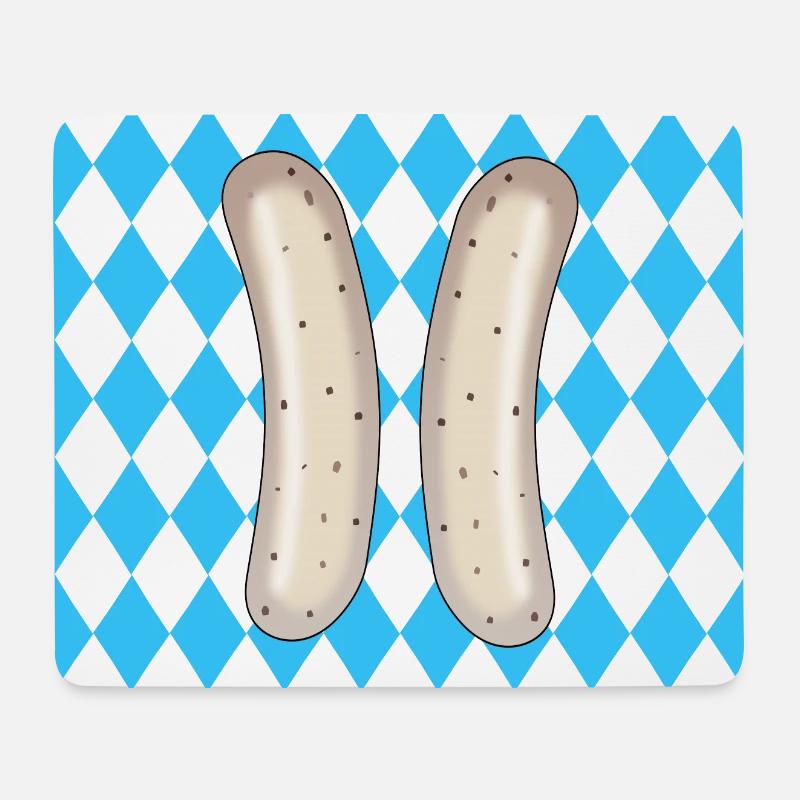ZAHL 11 Elf - Deutschland BAYERN - Mousepad (Querformat) - Weiß