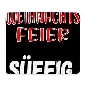 WEIHNACHTSFEIER KOLLEGEN - SÜFFIG SPRÜCHE - Mousepad (Querformat) - Weiß - Vorne