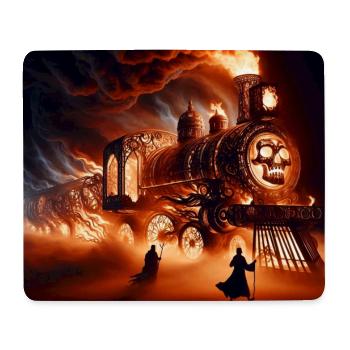 The Hell Train - Mouse Pad (horizontal) - white - Front