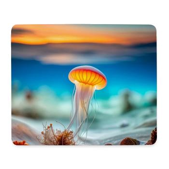 Jellyfish - Mouse Pad (horizontal) - white - Front