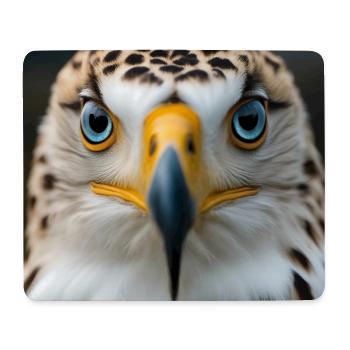 Adler - Mousepad (Querformat) - Weiß - Vorne