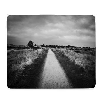 Pfad Weg St. Peter Ording Dünen Nordsee Poster - Mousepad (Querformat) - Weiß - Vorne
