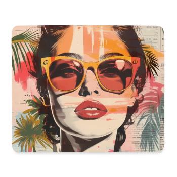 Summer Portrait - Mouse Pad (horizontal) - white - Front