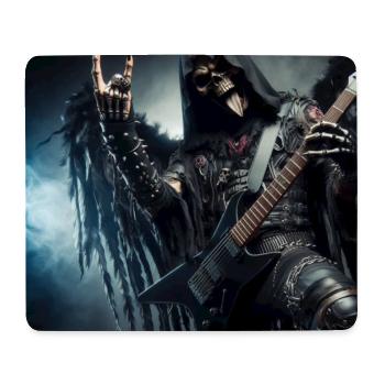 La Faucheuse est lourde - Tapis de souris (format paysage) - blanc - Devant