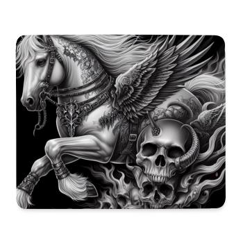 Heavy Pegasus - Mouse Pad (horizontal) - white - Front