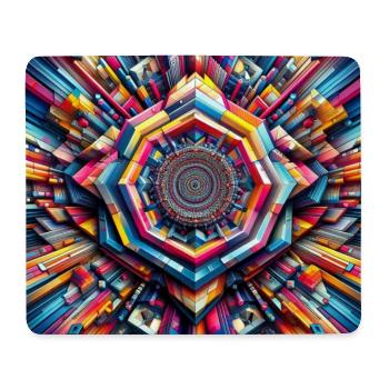 3D Diamond - Mouse Pad (horizontal) - white - Front